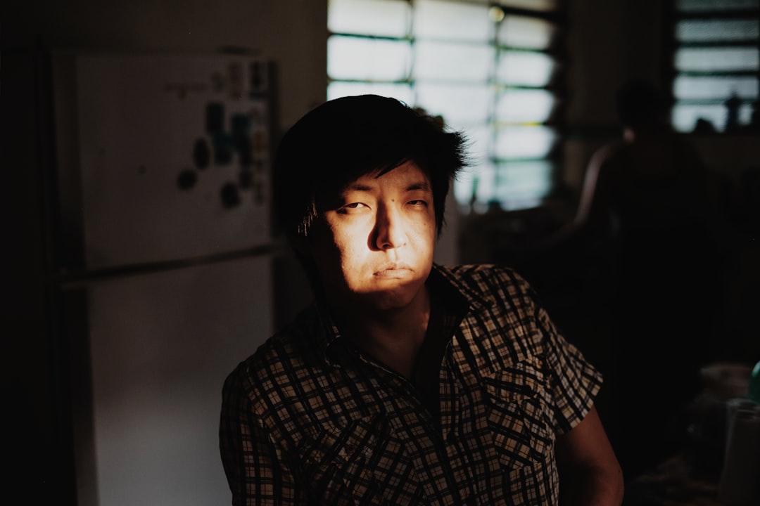Window light portrait